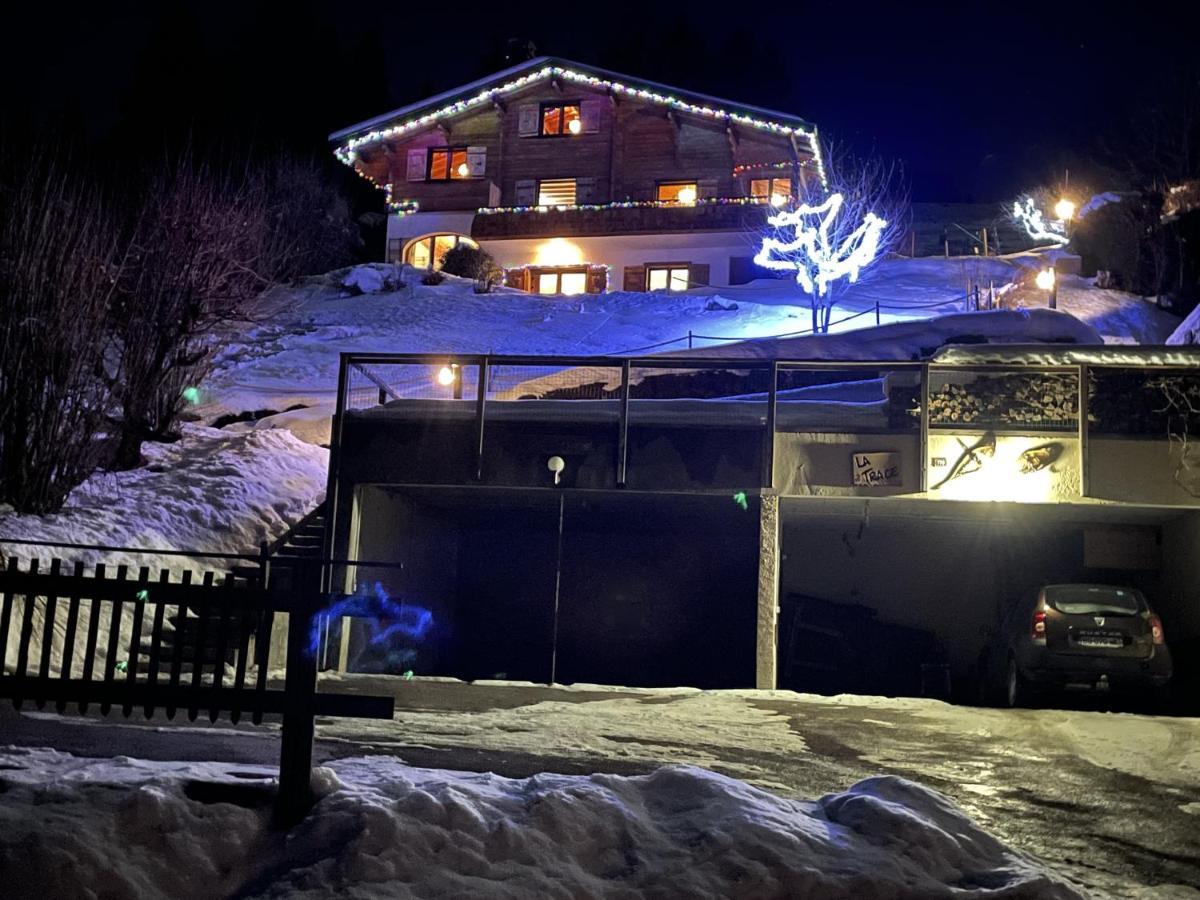 Chambre D'Hotes La Trace La Clusaz Exterior foto